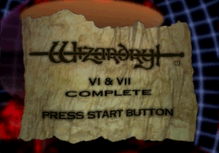 Wizardry VI & VII Complete screenshot 2 for Sega Saturn